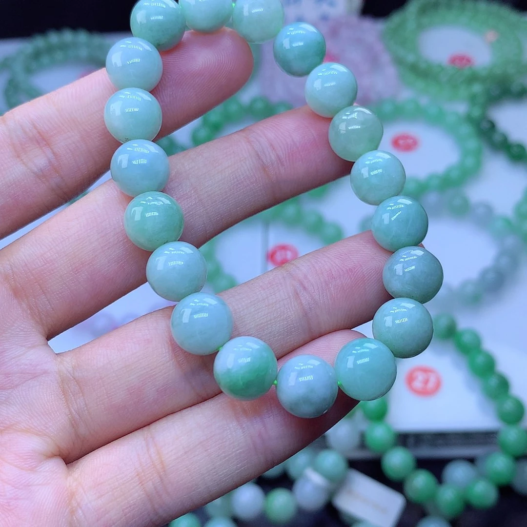 翡翠未镶嵌毛衣链