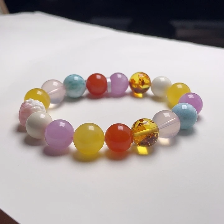 比***）蜜蜡未镶嵌裸石蜜蜡手串