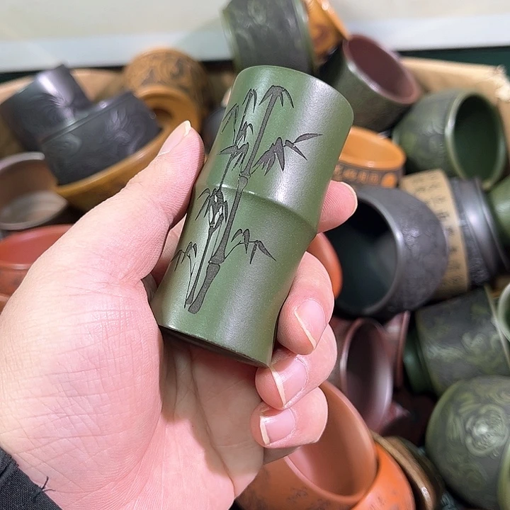 茶杯紫砂全手工紫砂主人杯