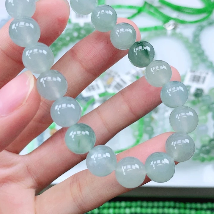 未镶嵌手链翡翠翡翠