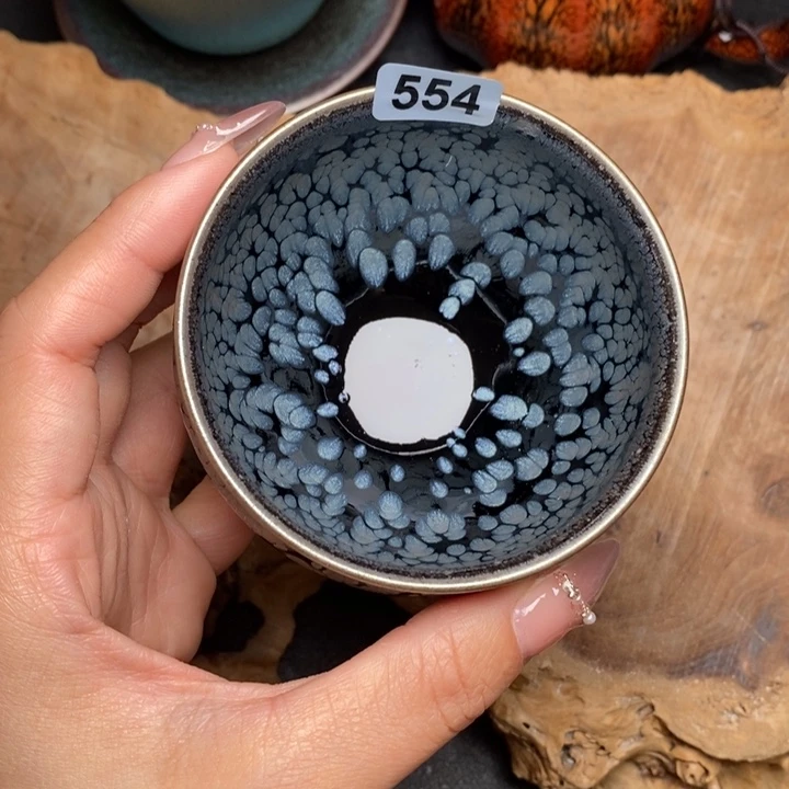 茶盏建窑建盏主人杯554微瑕