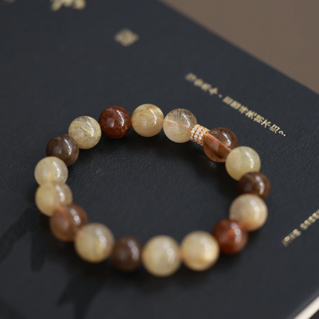 破局 | 原创设计精品水晶发晶手串