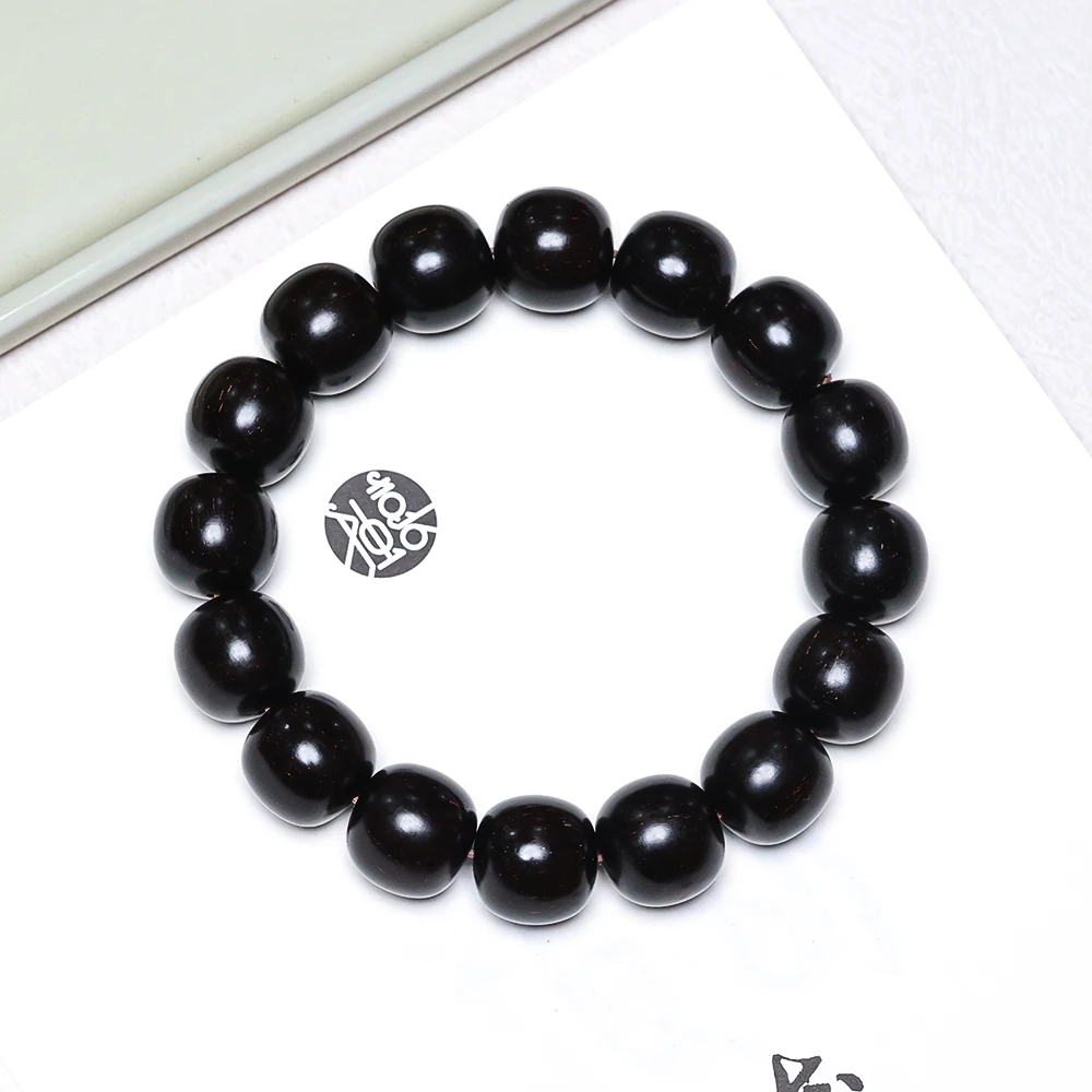 【高兴出品】 小叶紫檀13*14mm老料金星老型手串 XY20