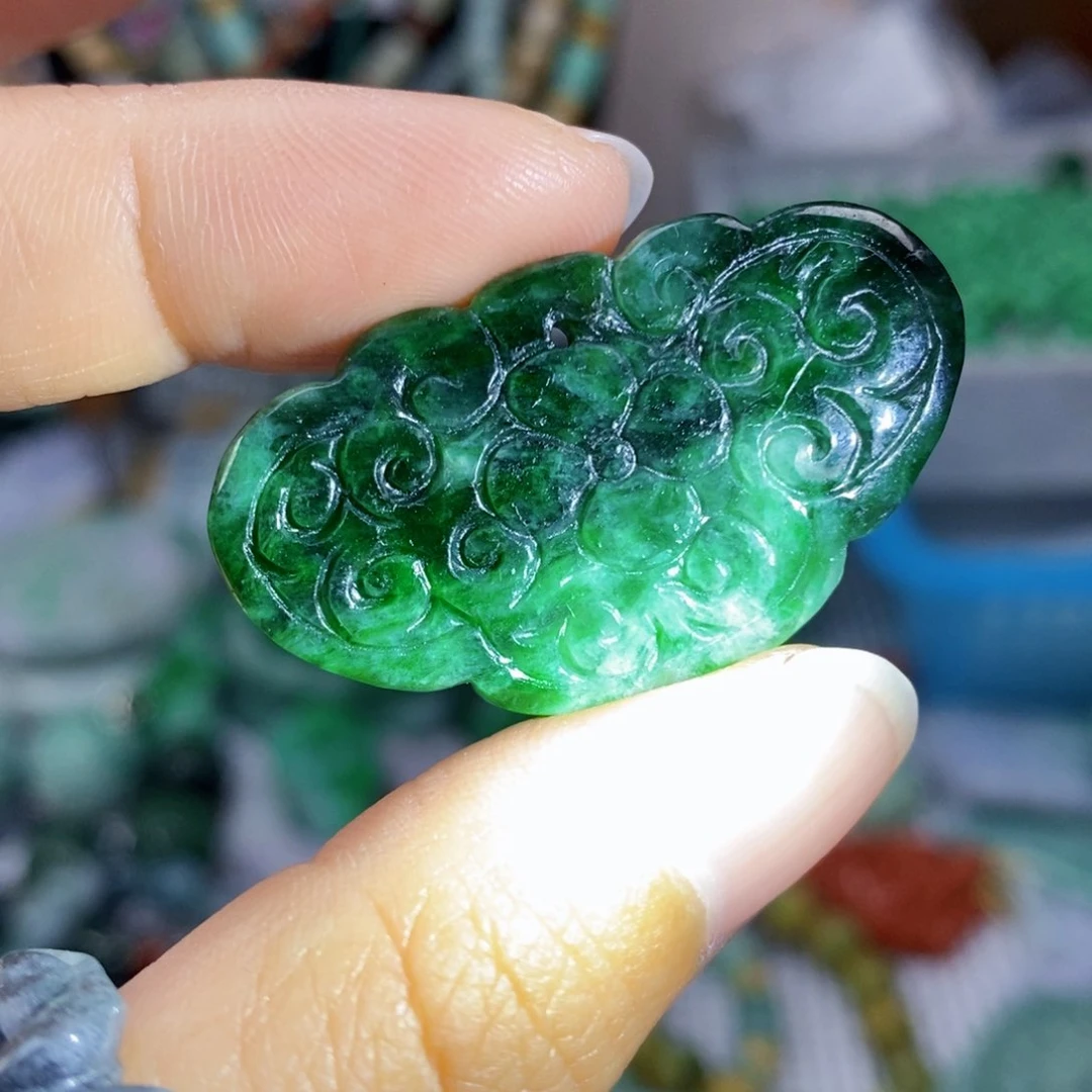 翡翠未镶嵌颈饰翡翠翡翠
