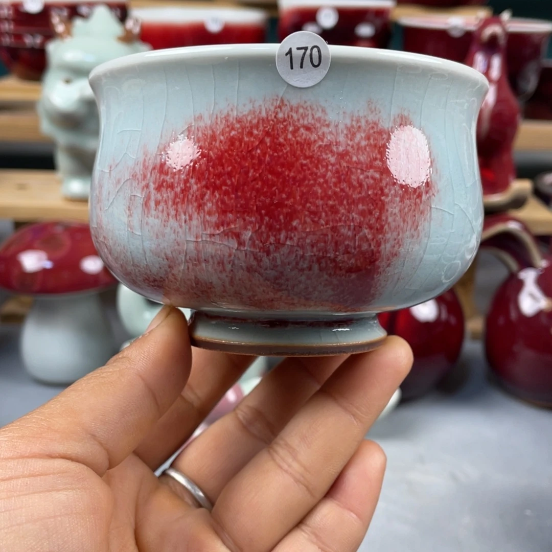 瓷片纯手工制作……微微瑕