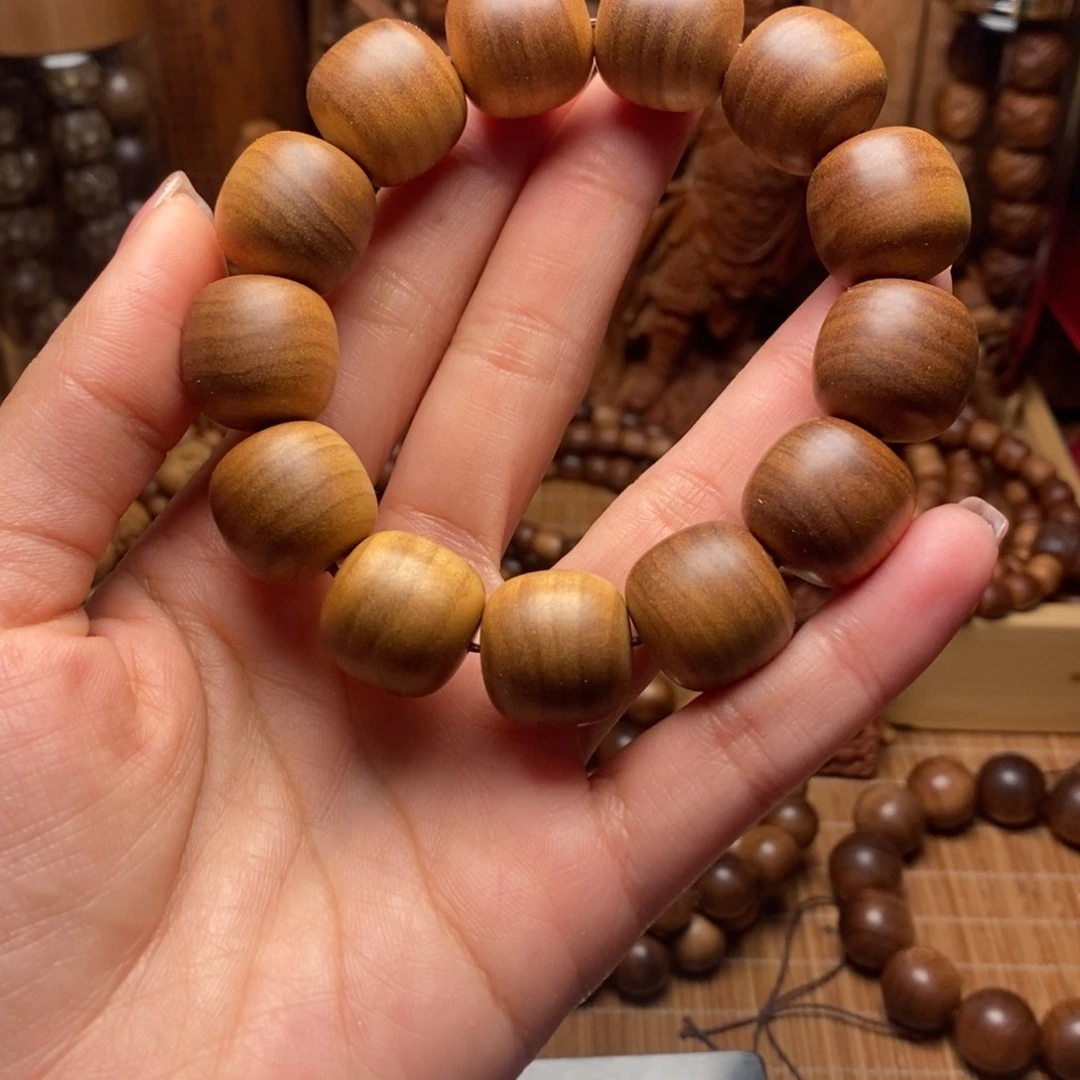 檀香木手串/手链一****?1718奶香