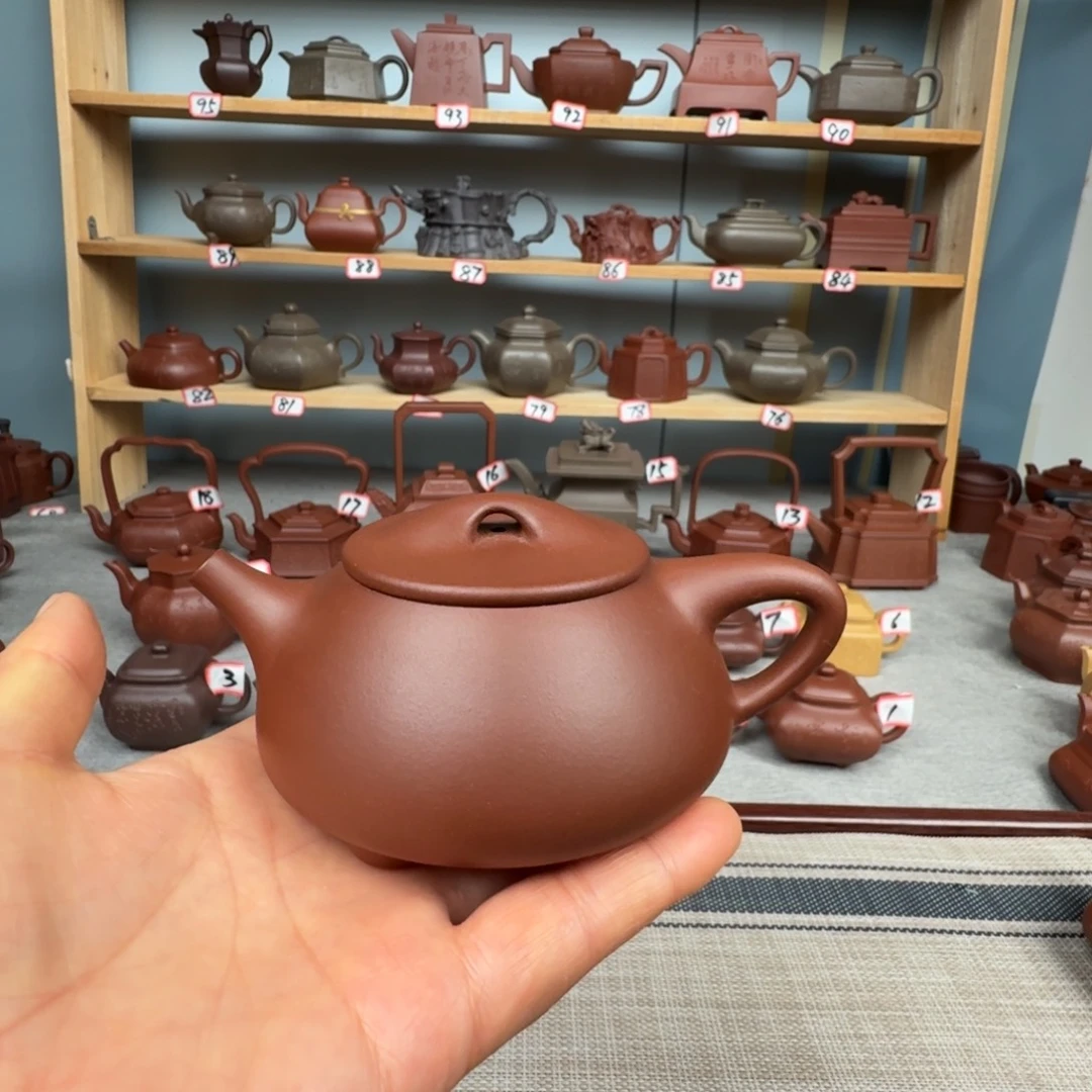 茶壶底槽青半手工制作