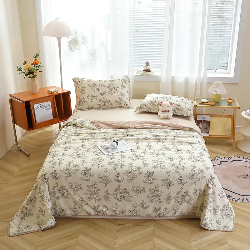 【深度睡眠】轻奢新款碎花午休被沙发被夏凉被空调被可机洗春秋被