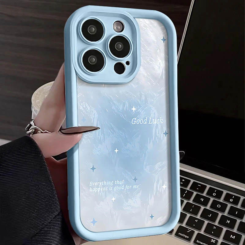 冰感星星适用iphone16苹果手机壳15promax金刚砂14软13全包1211