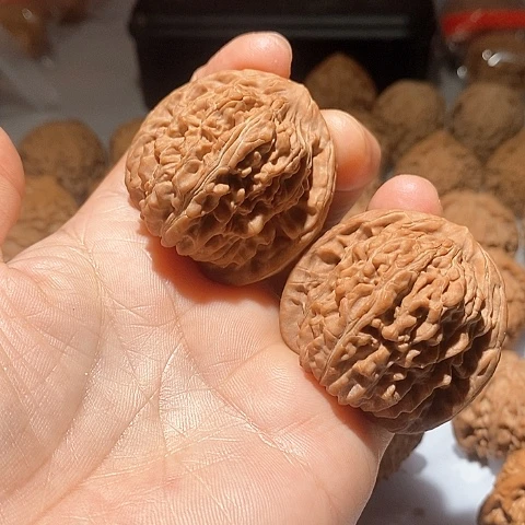 吊坠文玩核桃核**奶四座楼