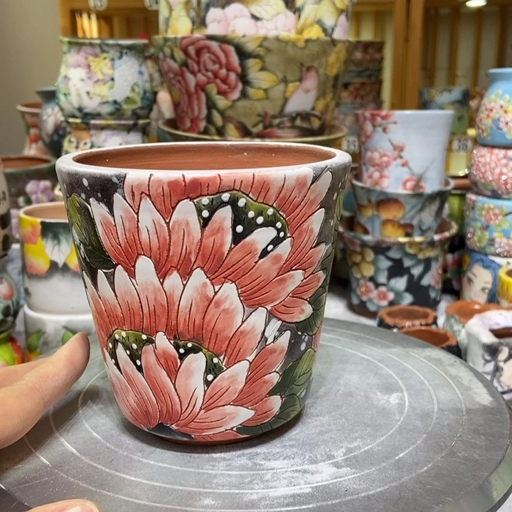 景德镇艺术手绘作品