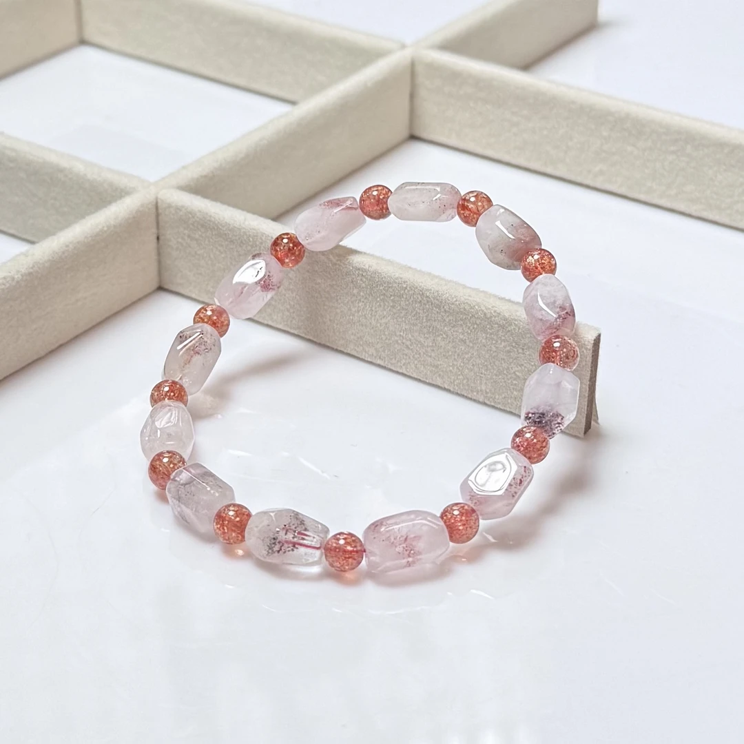 金太阳金草莓水晶手链-多样性发其一