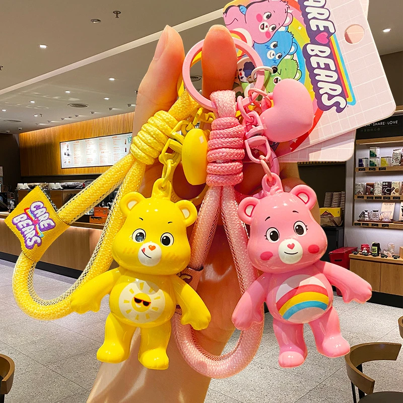 创意卡通爱心熊系列钥匙扣公仔情侣可爱包包挂件七夕小礼品