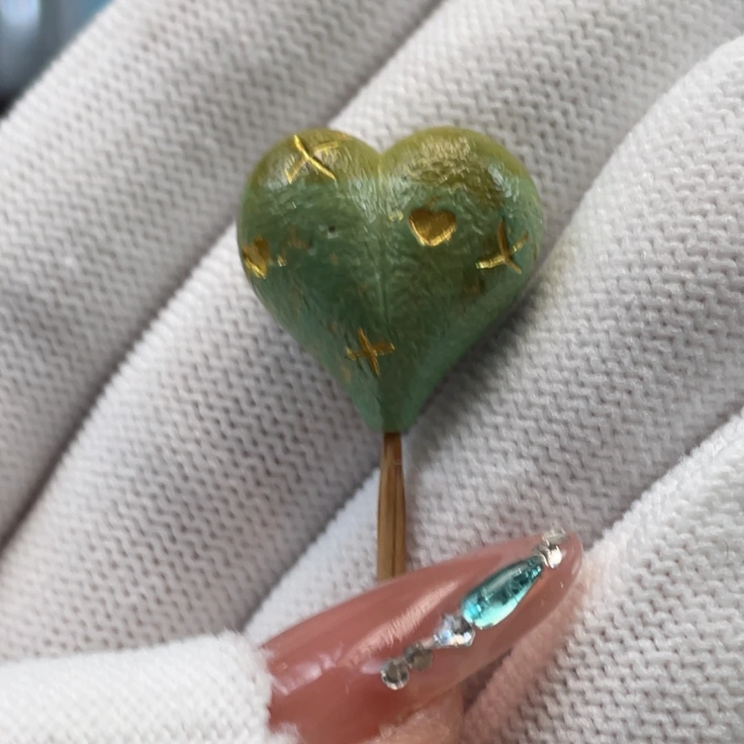 绿松石未镶嵌挂件