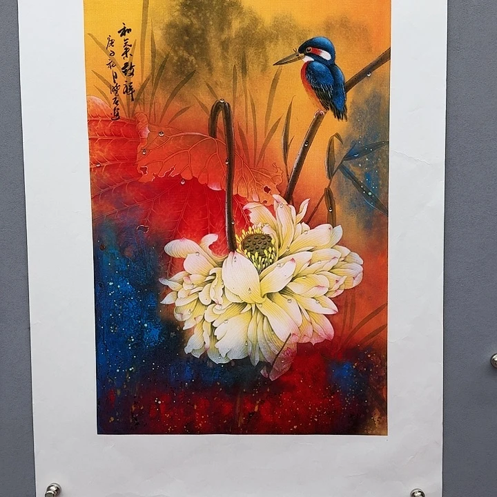 国画书法作品多次参加