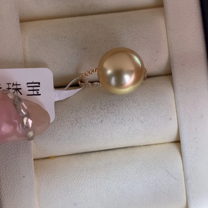 未镶嵌戒指海水珍珠