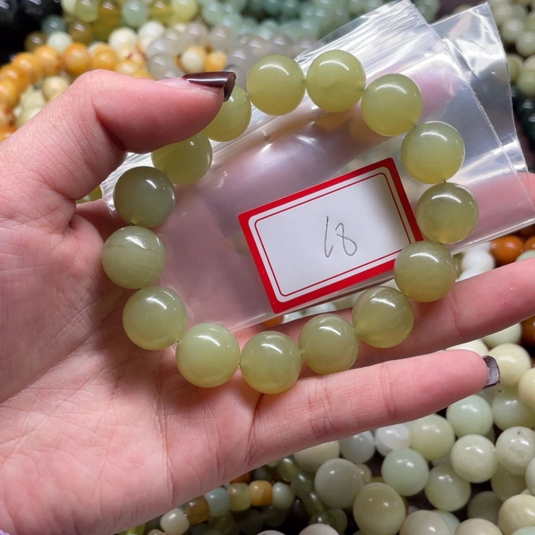 蛇纹石玉未镶嵌手串