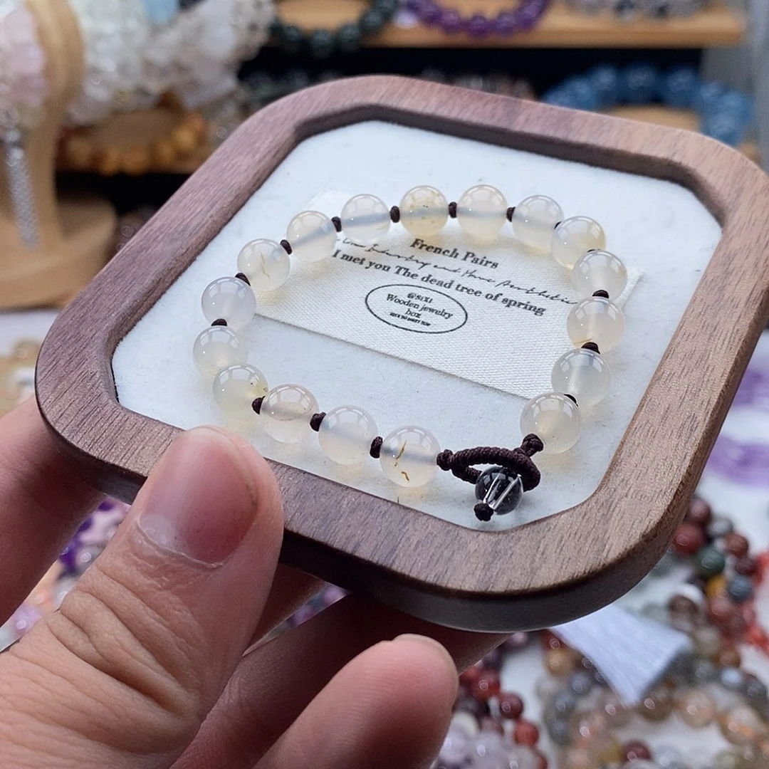 手链水晶未镶嵌手编玛瑙