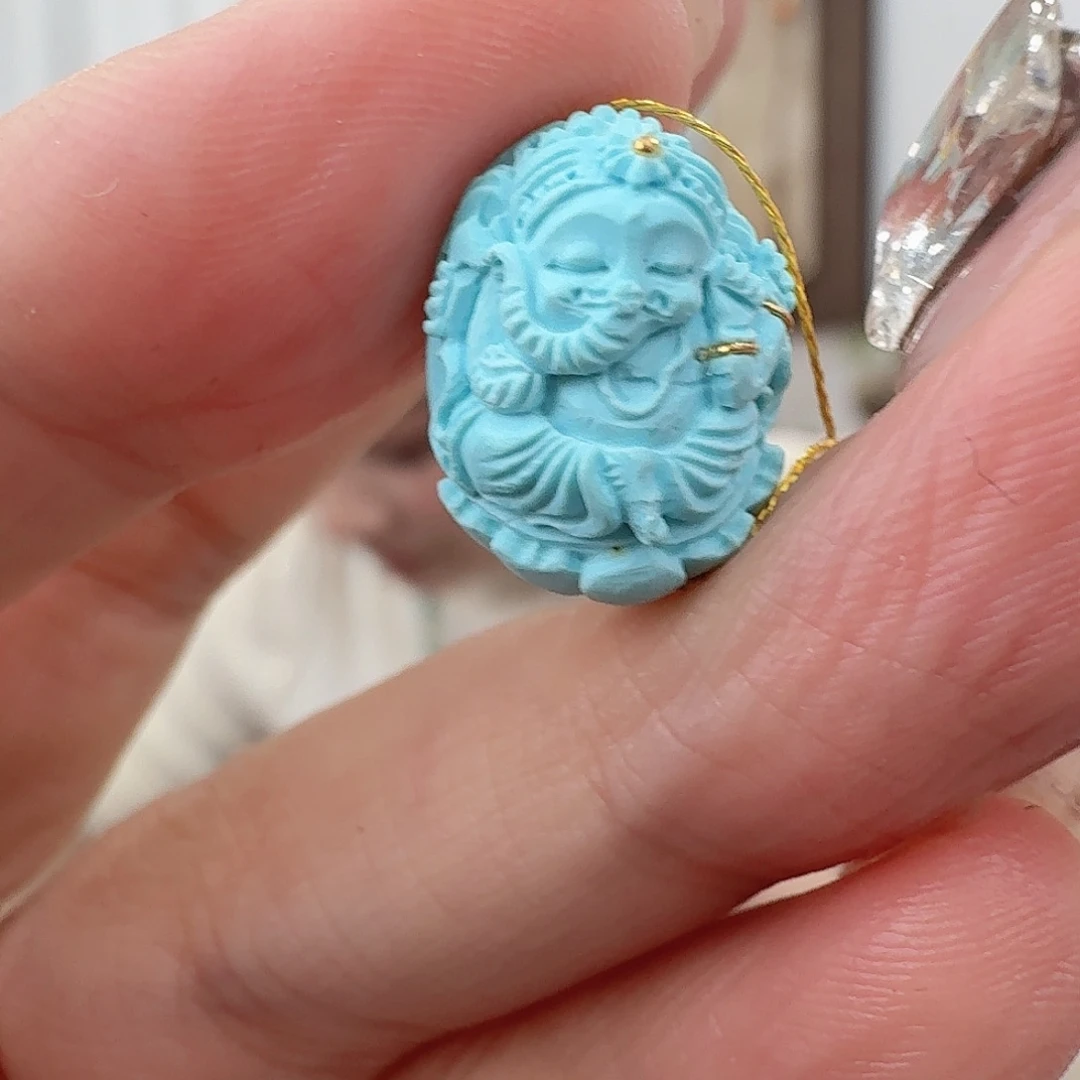 绿松石未镶嵌珠宝半成品