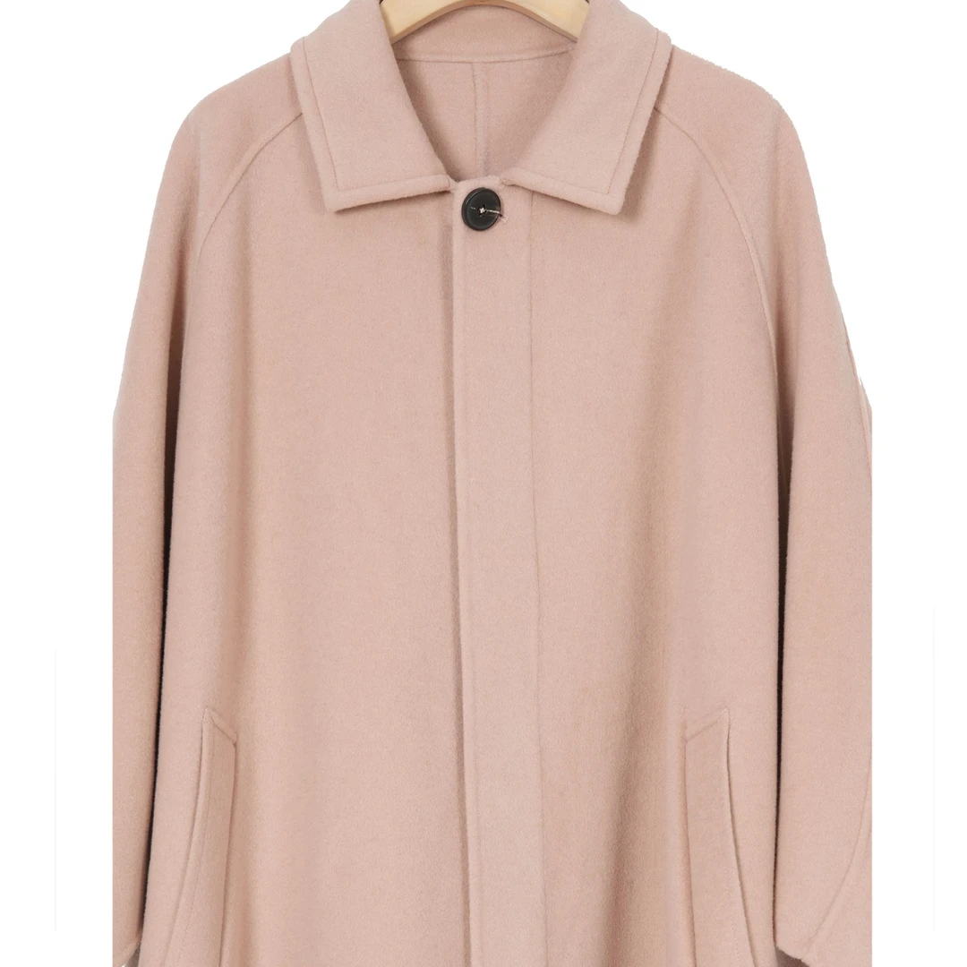 新款女士大衣  气质时尚百搭长款大衣5220