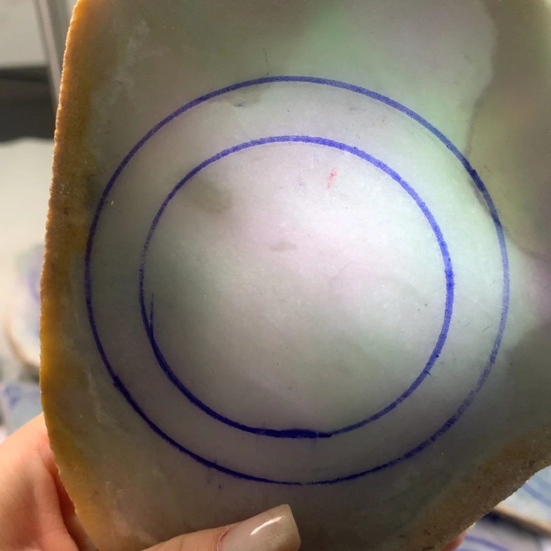 定制翡翠未镶嵌翡翠手镯