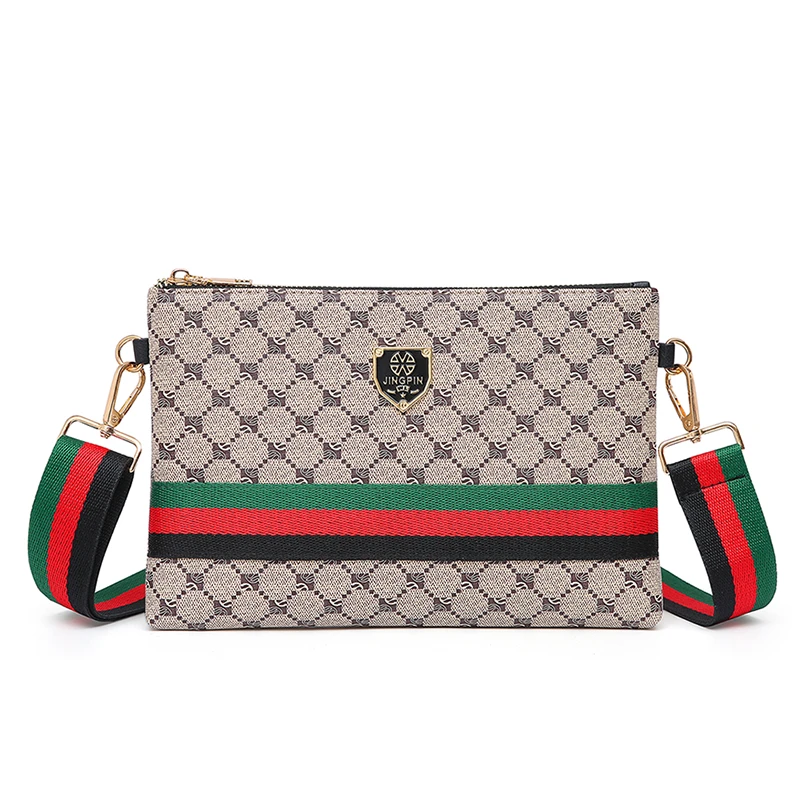 2025高级感简约男女士斜挎胸包时尚单肩包斜挎包包轻奢通勤百搭