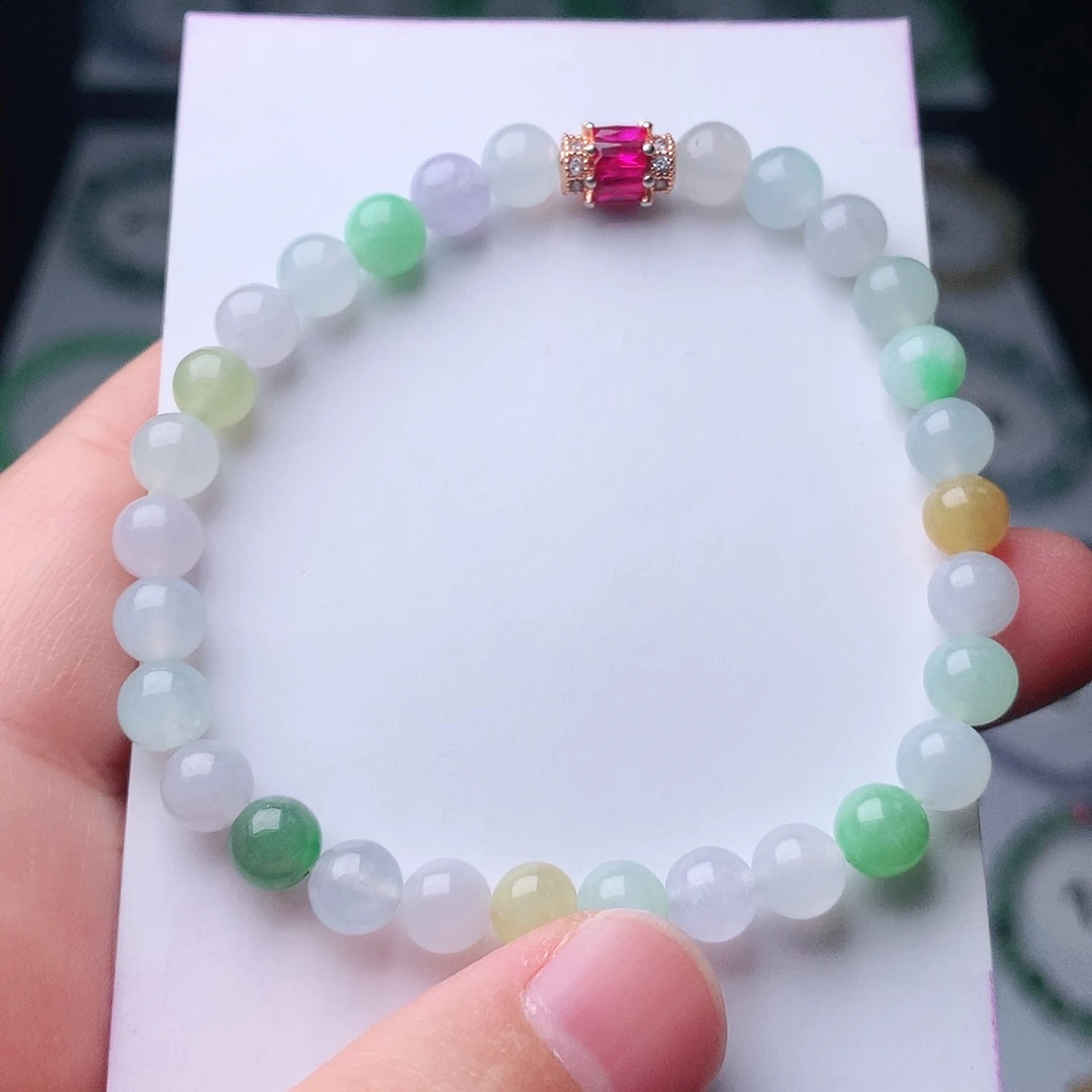 翡翠未镶嵌手链翡翠