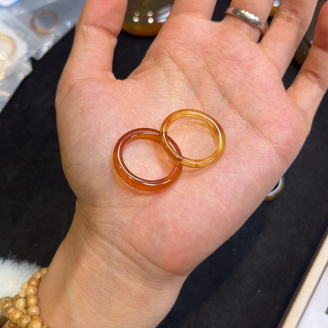 未镶嵌琥珀手镯O****-戒指19/112