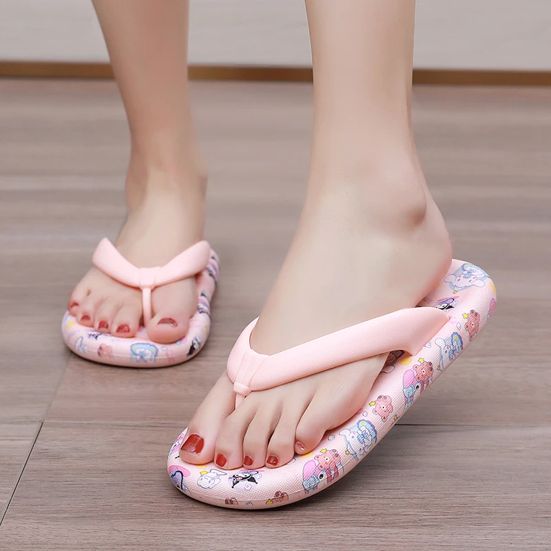 人字拖鞋女学生网红闺蜜女款拖鞋新款沙滩夹脚鞋外穿舒适防臭防滑