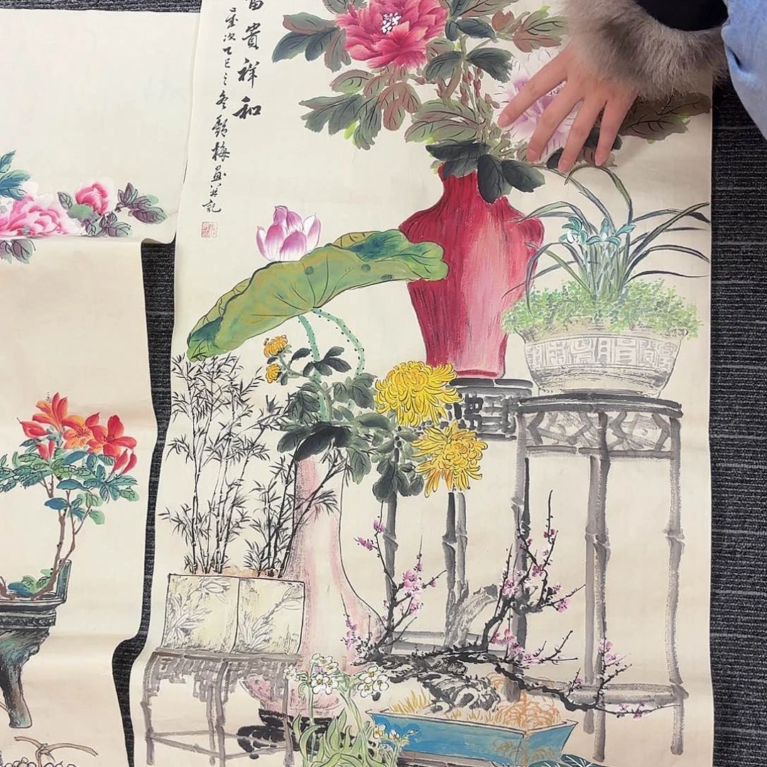 国画国画作品纯手绘