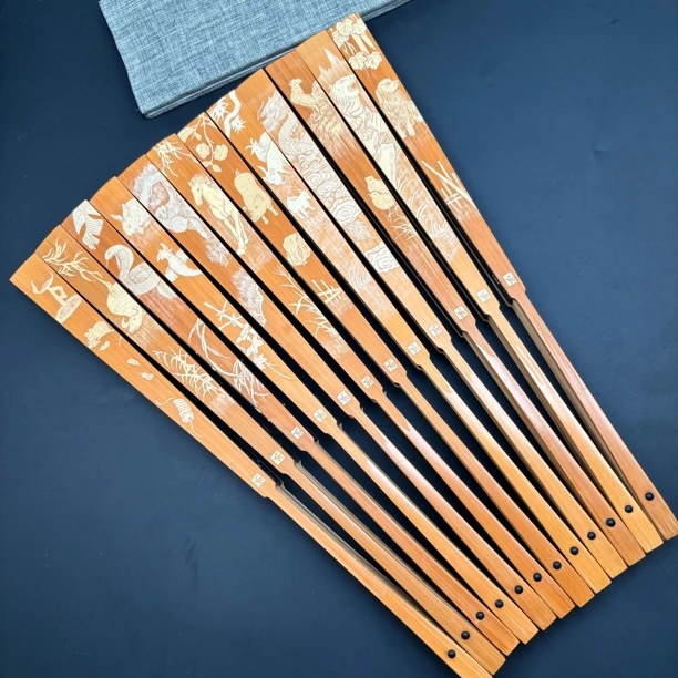 十二生肖戚有良纯手工雕刻95寸18方2.0排口默认粘好发