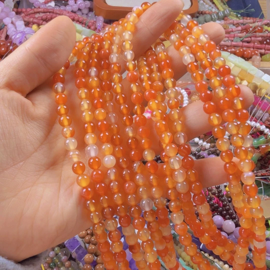 银S925镶嵌芙蓉石珠宝半成品卡6两条