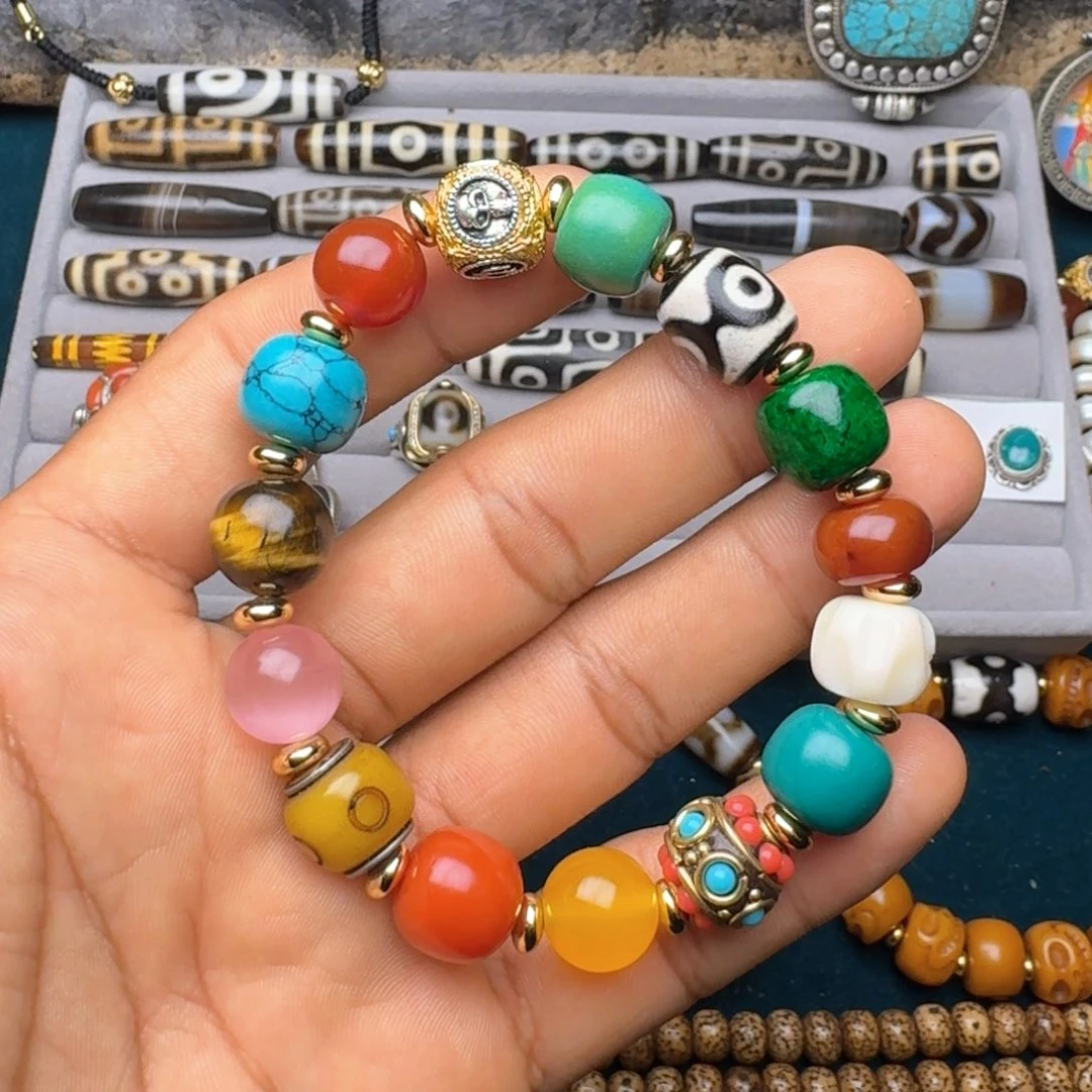 柏香籽/百香籽手串多宝