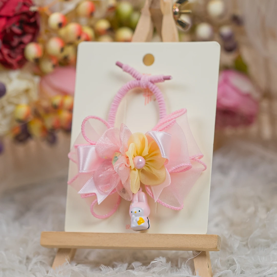 饰阿梁3651 美乐蒂铃铛皮筋头饰儿童小女孩发夹发饰可爱甜美百搭