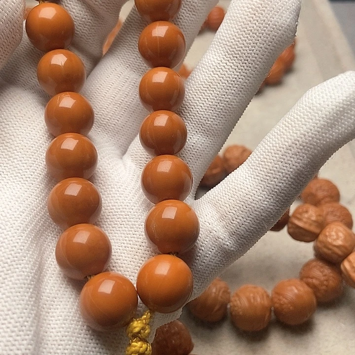 手串猴头核桃光珠