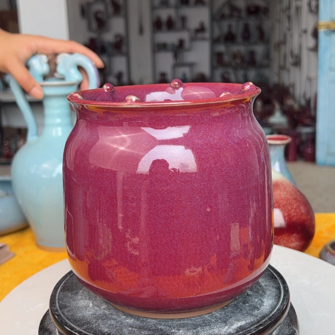 摆件郑家钧窑摆件