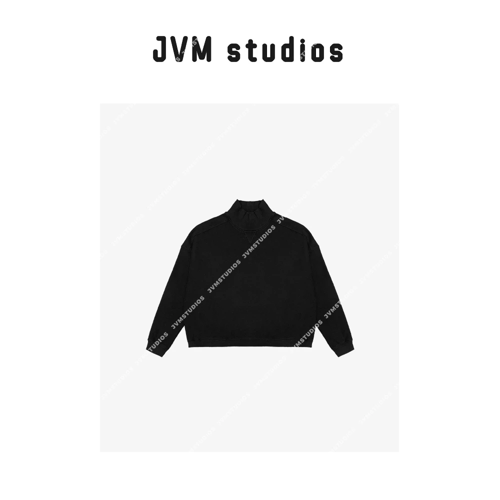 JVM【714】休闲时尚百搭高领卫衣1888324