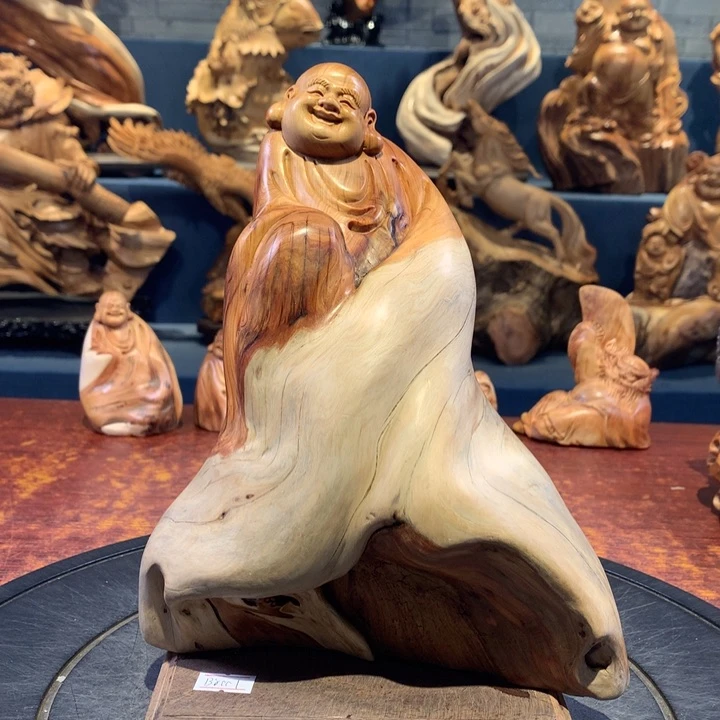 柏木（崖柏）根雕摆件