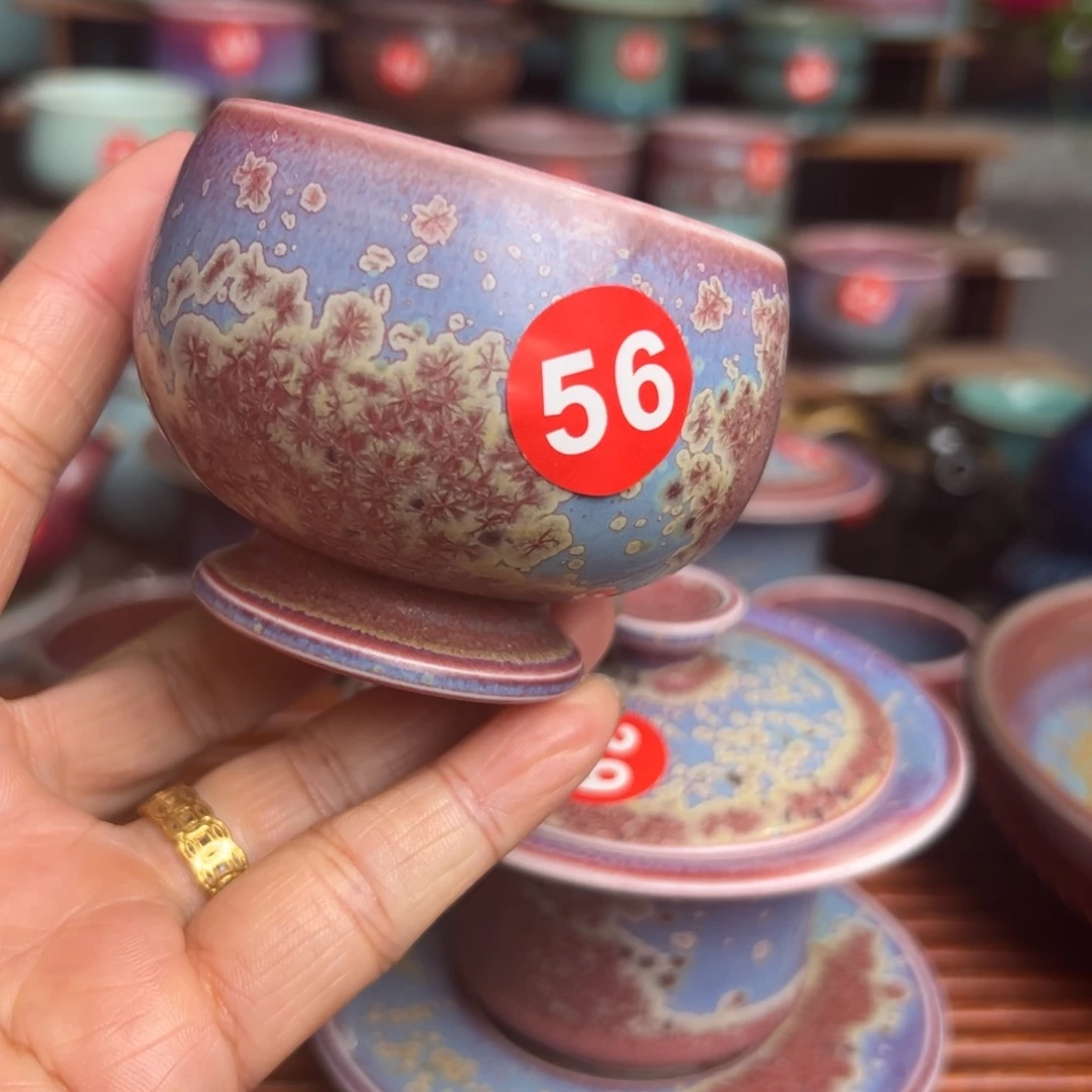 中***道手工制作手拉坯茶具