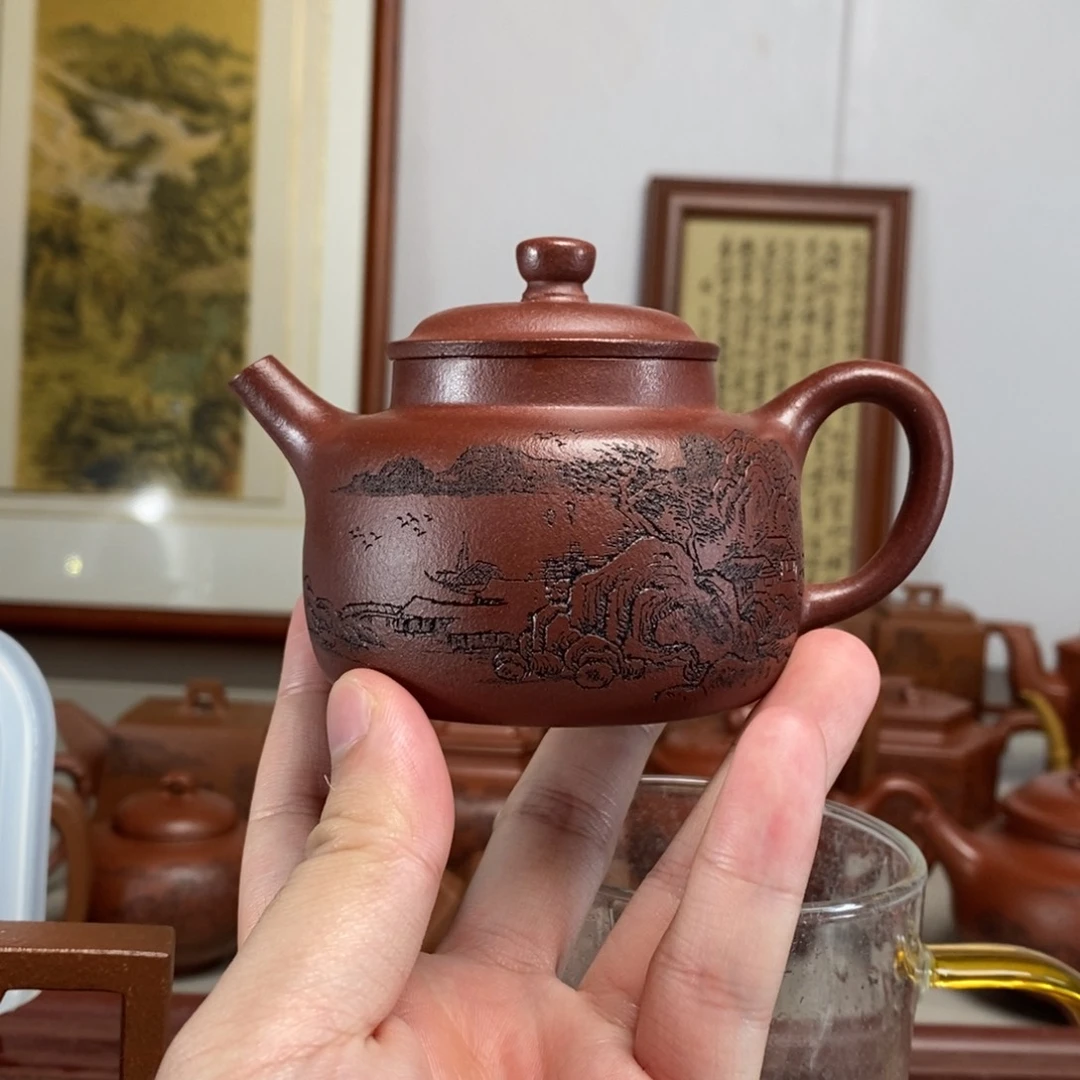 茶壶紫砂原矿泥料传统工艺制作