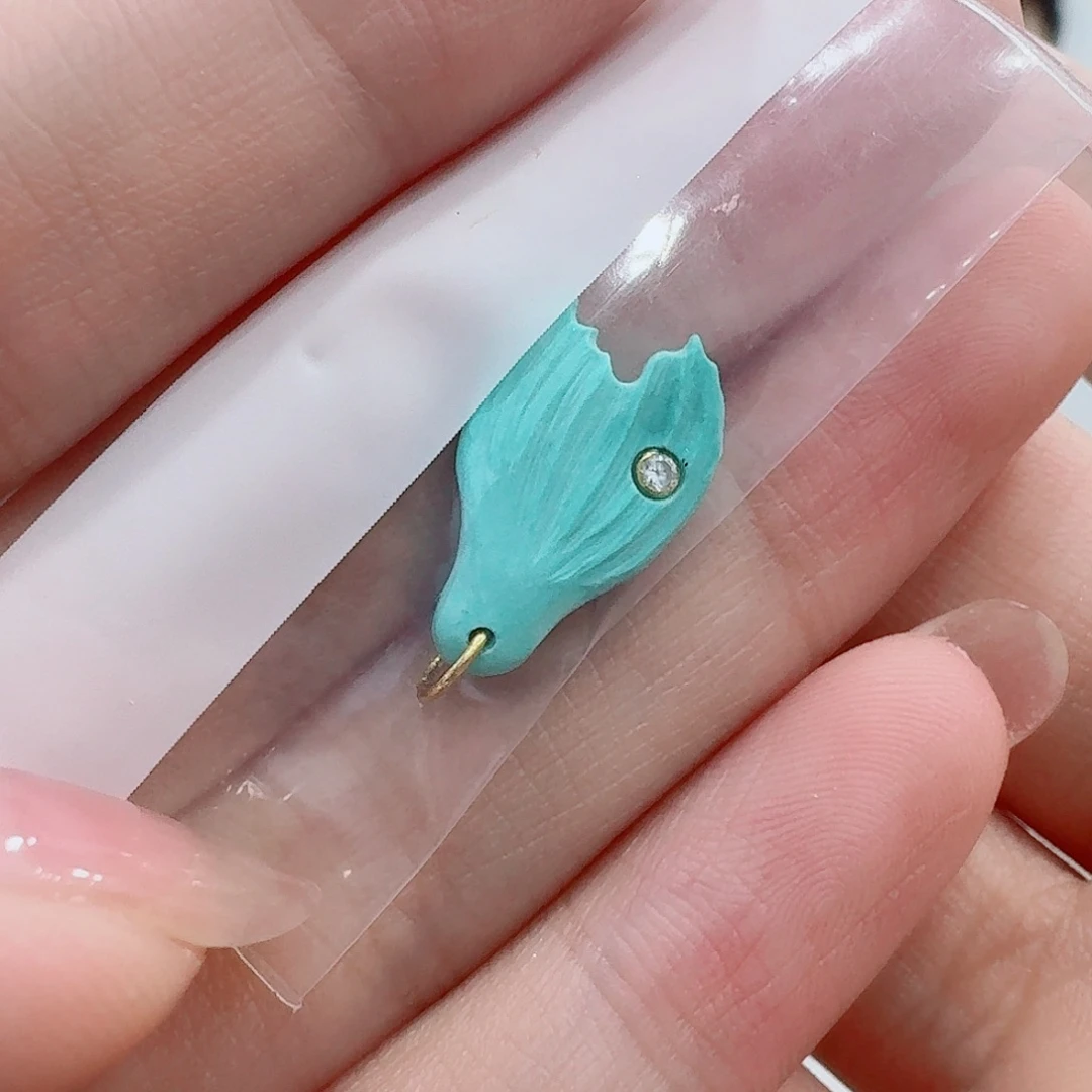 未镶嵌绿松石珠宝奇石