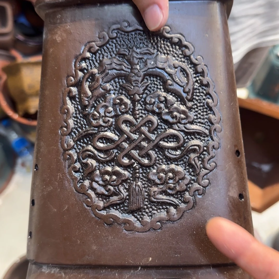 紫砂花盆瑕疵也不算