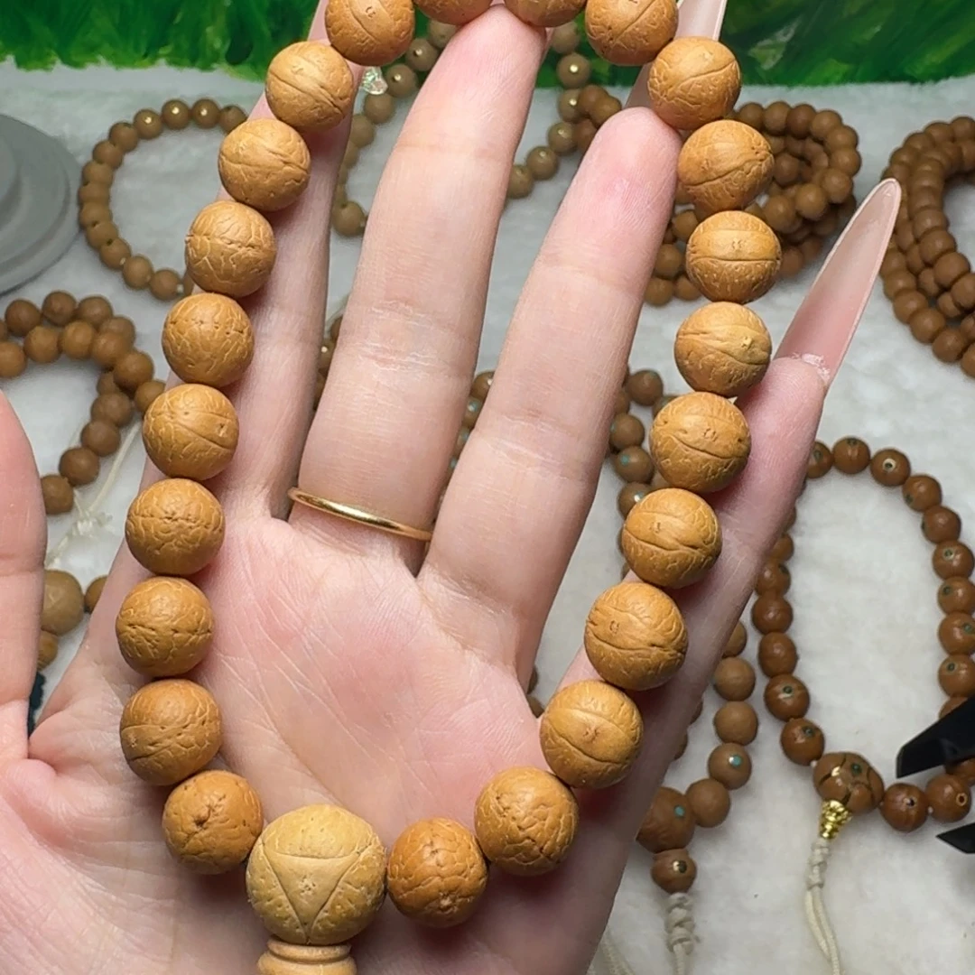 石***一凤眼菩提吊坠11.5实心