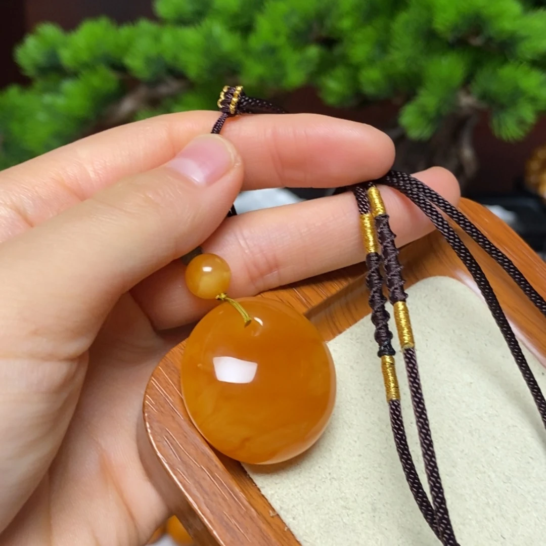 【闪购商品】未镶嵌颈饰蜜蜡项链