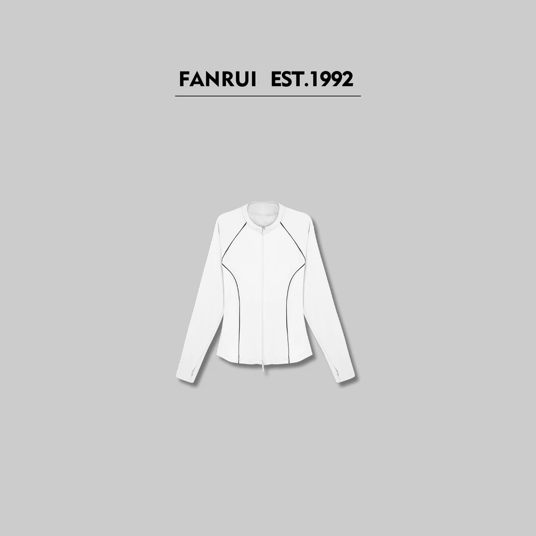 FANRUI/泛芮「流光曲线」凉感透气百搭设计感防晒外套B15455