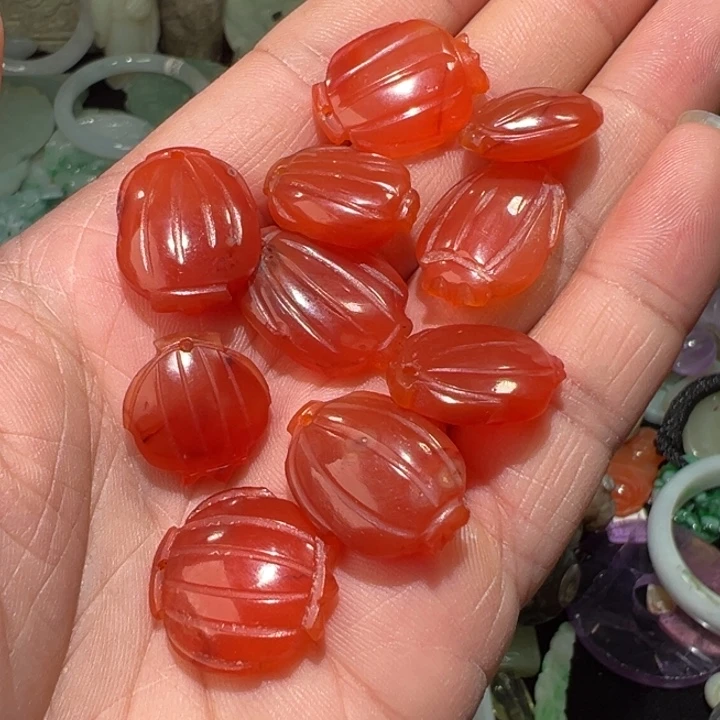 玛瑙/玉髓颈饰未镶嵌云*