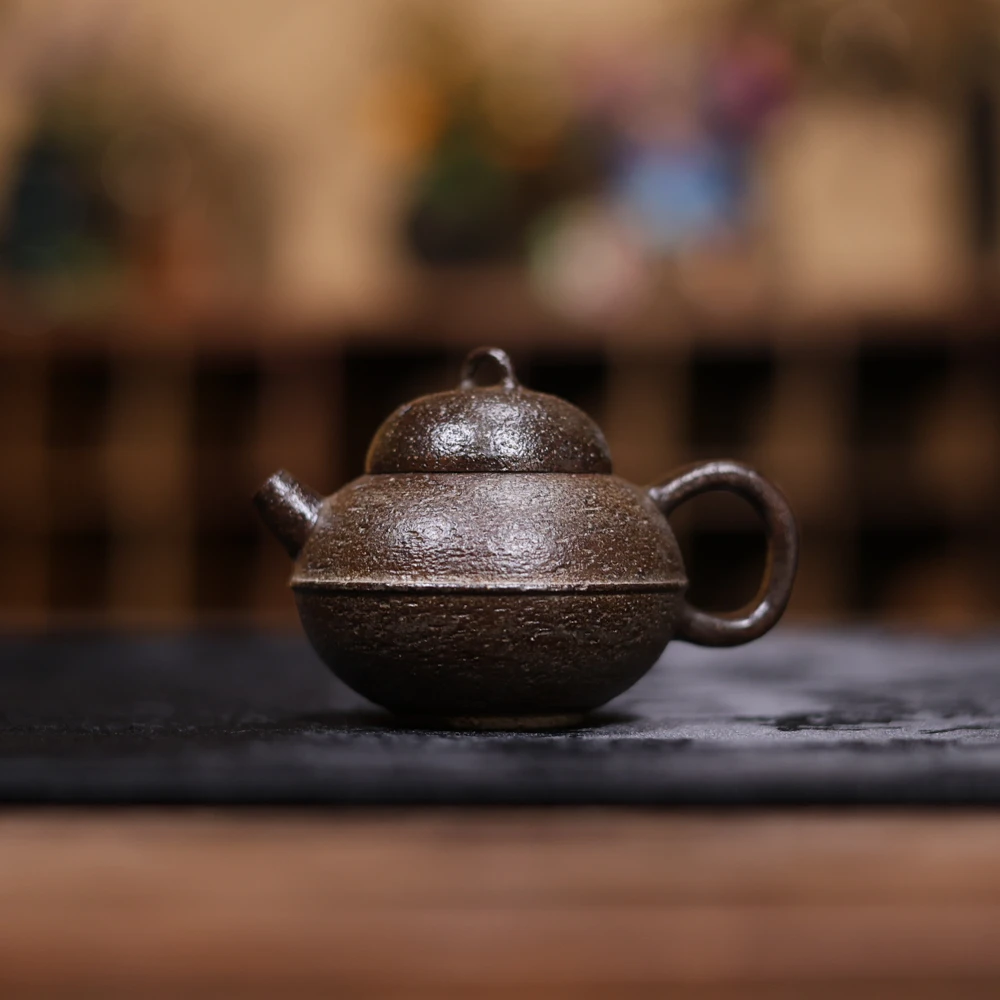 【斋居】【栗子壶】黑色 90cc（慢蓝S1824）