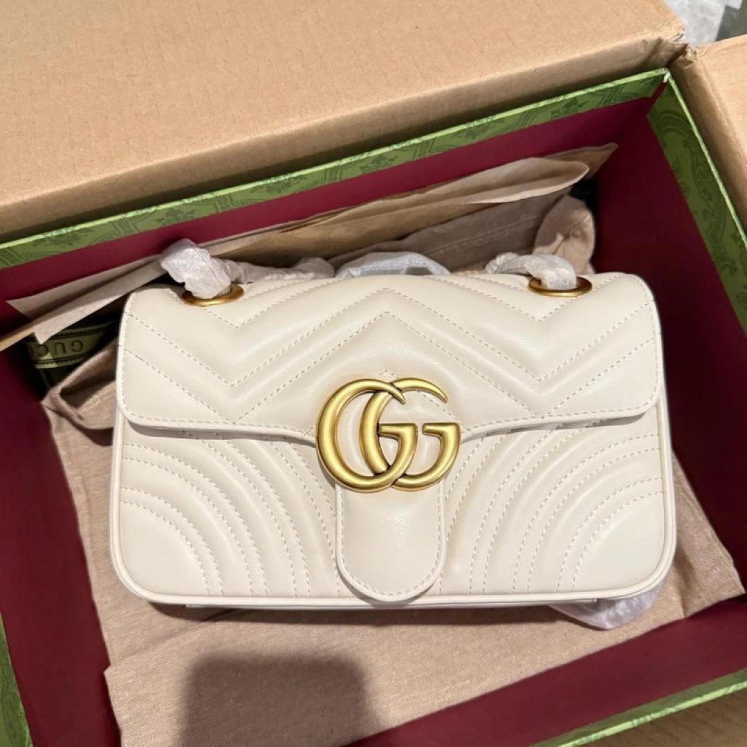 定制菲拉格慕Gucci古奇1955单肩斜挎包虎头包马蒙包邮差包相机包