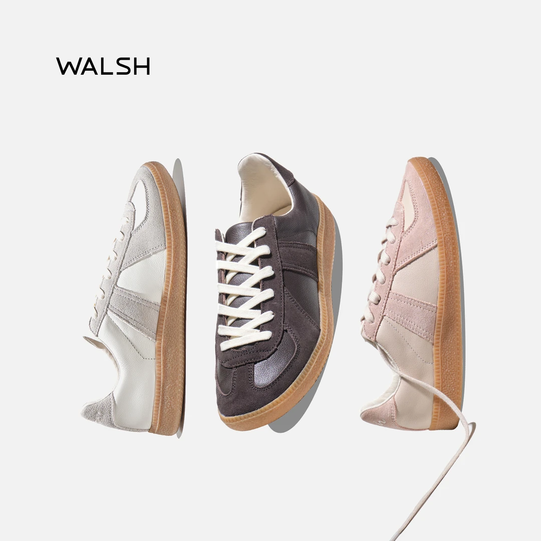 Norman Walsh GAT系列男女款经典真皮复古德训鞋GAT251602