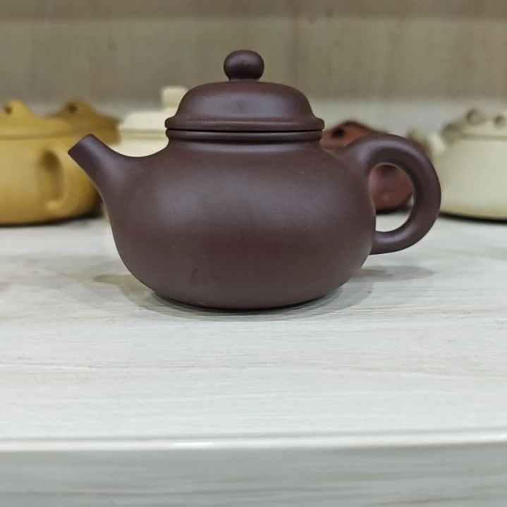 紫砂茶壶底槽清内推容天200cc